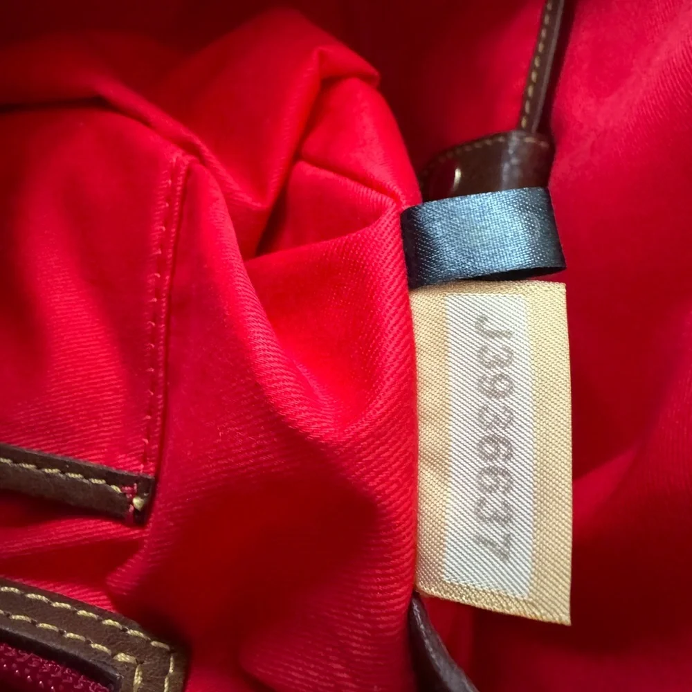 Dooney & Bourke - Florentine Domed Buckle Satchel in chestnut